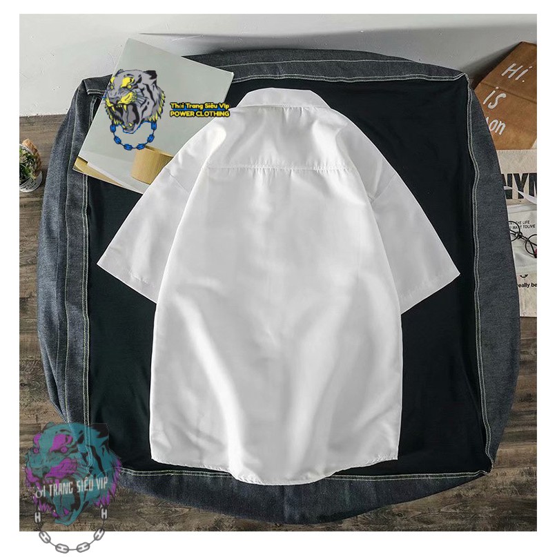 Áo Sơ Mi Phong Cách Hàn Quốc Ngắn Tay Dễ Phối Đồ | Sản Phẩm Mới Năm 2021 | BigBuy360 - bigbuy360.vn