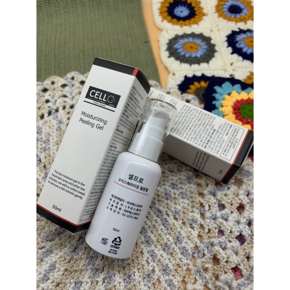 Tẩy tế bào chết môi Cello 50ml, chính hãng Hàn Quốc