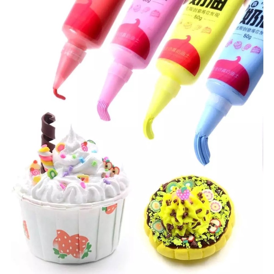 Kem Đất Sét Lỏng Giả Trang Trí