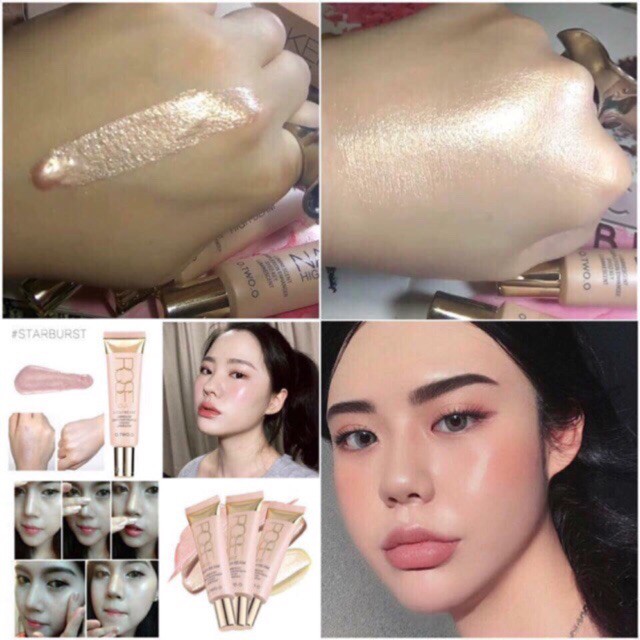 Kem Lót Bắt Sáng O.TWO.O High Light Rose Gold - Best Seller Of O.TWO.O (Nhungshika)