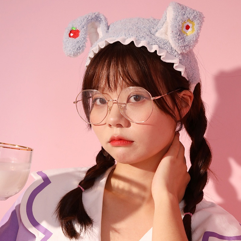 Băng Đô Tai Thỏ Co Dãn Xinh Xắn Cho Nữ