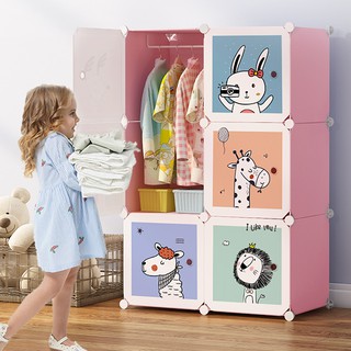 Tủ nhựa lắp ghép để quần áo đa năng