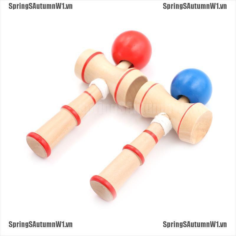 Đồ chơi bóng Kendama cân bằng làm bằng gỗ giáo dục cho bé