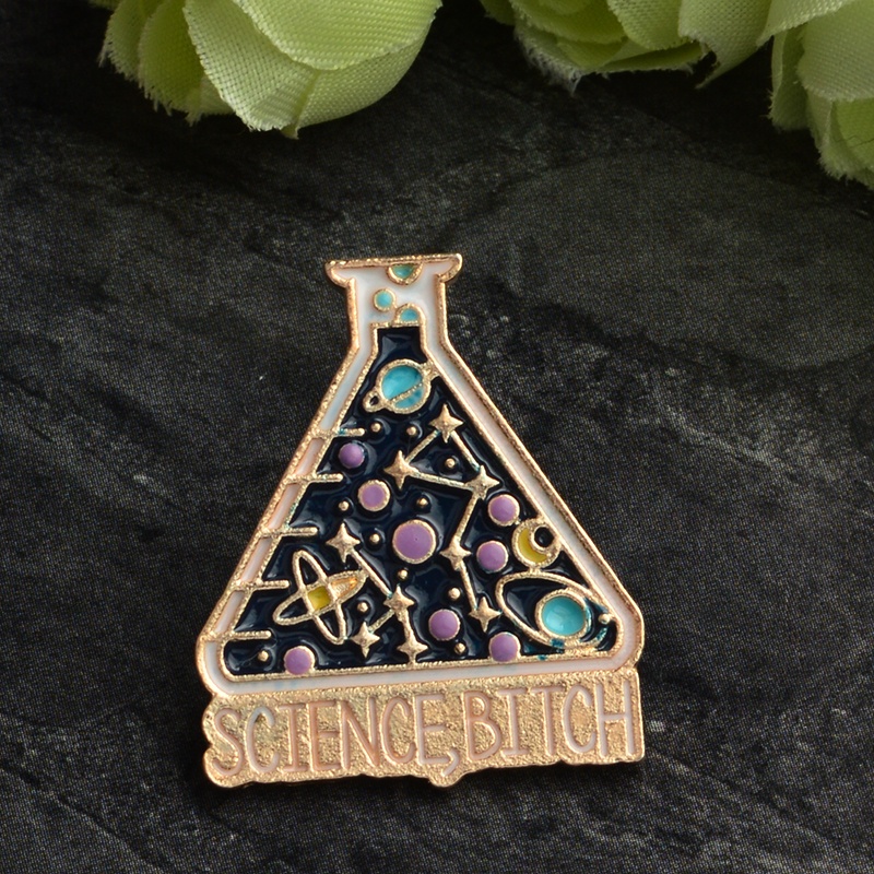 Huy Hiệu Cài Áo Hình Hành Tinh Vũ Trụ Ngộ Nghĩnh