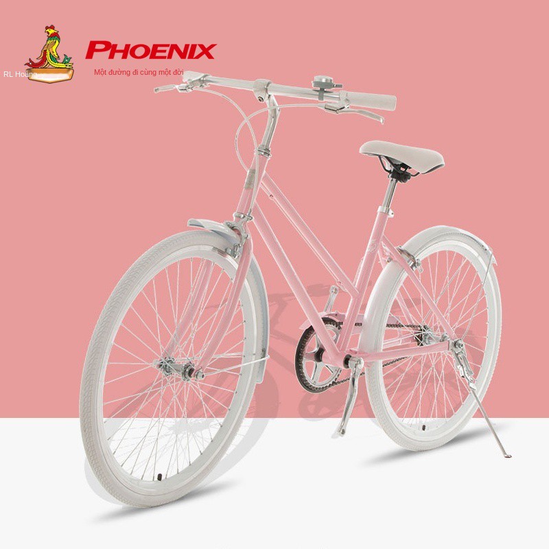 ▫Xe đạp Phoenix 24 inch tốc độ đơn đi lại trong thành phố nhẹ phương tiện cho sinh viên trường nam và nữ mạng lưới m