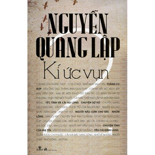 Sách Ký Ức Vụn - Tập 2 (Tái bản năm 2015)