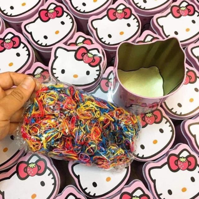 HỘP CHUN BUỘC TÓC HELLOKITY