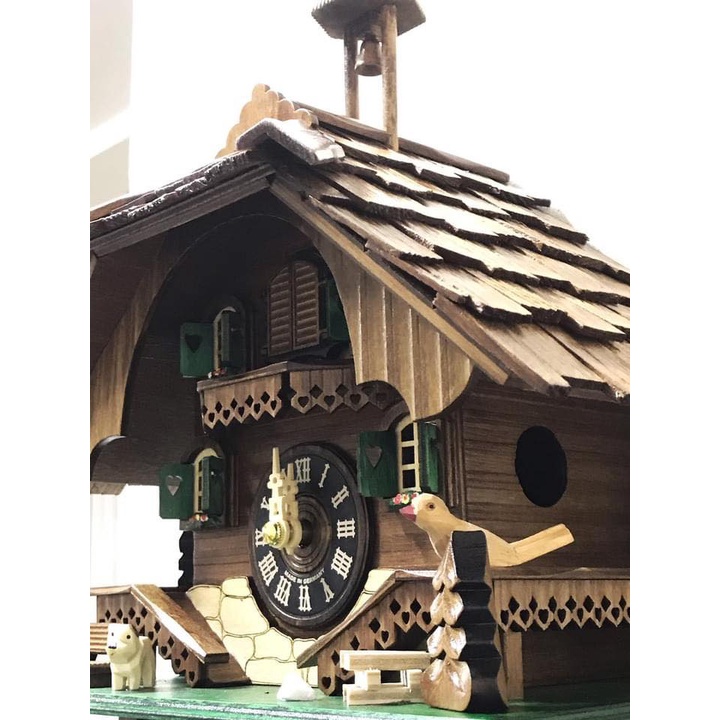 Đồng Hồ Treo Tường Cuckoo Black Forest EN 444 Q