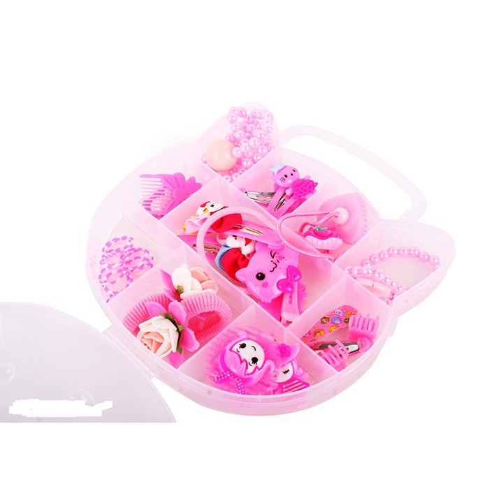 hộp kẹp tóc hello kitty