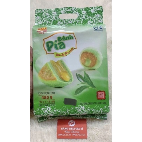 Bánh Pía Kim Sa Trà Xanh Trứng Muối Tân Huê Viên Date Mới Nhất