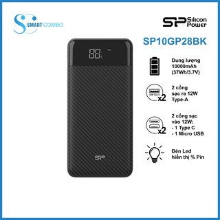 Sạc dự phòng Silicon Power GP28 10000mAh