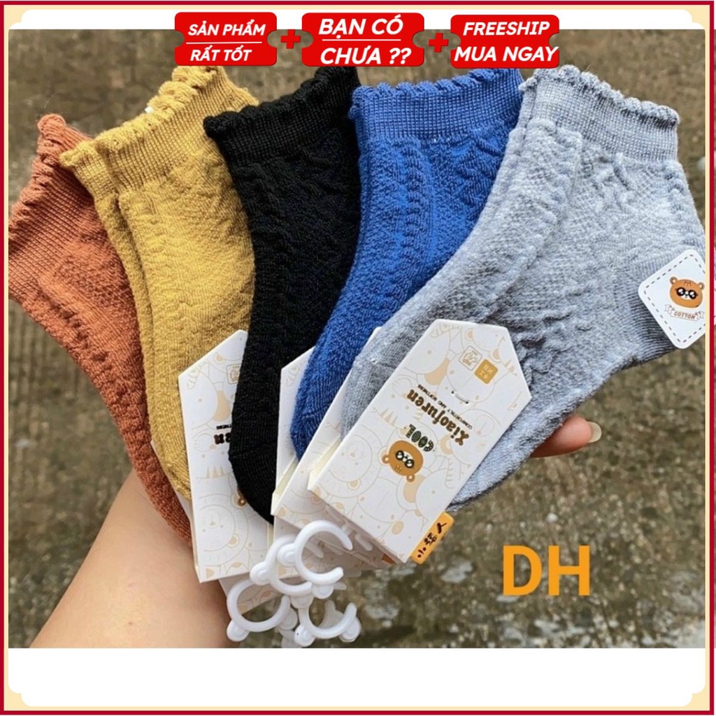 [Set 10 đôi ] Tất nữ công chúa cổ ngắn siêu ấm GC36962