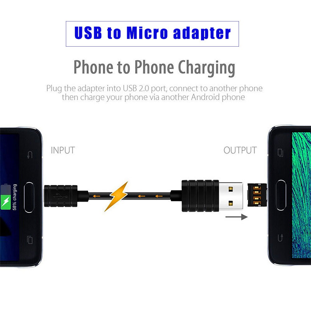 Đầu Chuyển Đổi Micro Usb Sang V8 Chuyên Dụng