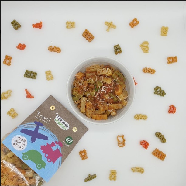 Nui Little Pasta organic cho bé - tách lẻ 50g (date 10/2021)