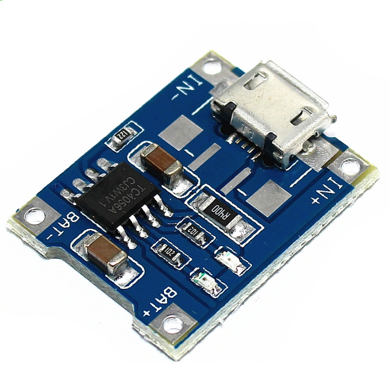 Set 5 mô đun sạc pin 5V TP4056 18650 1A Lipo chuyên dụng chất lượng cao