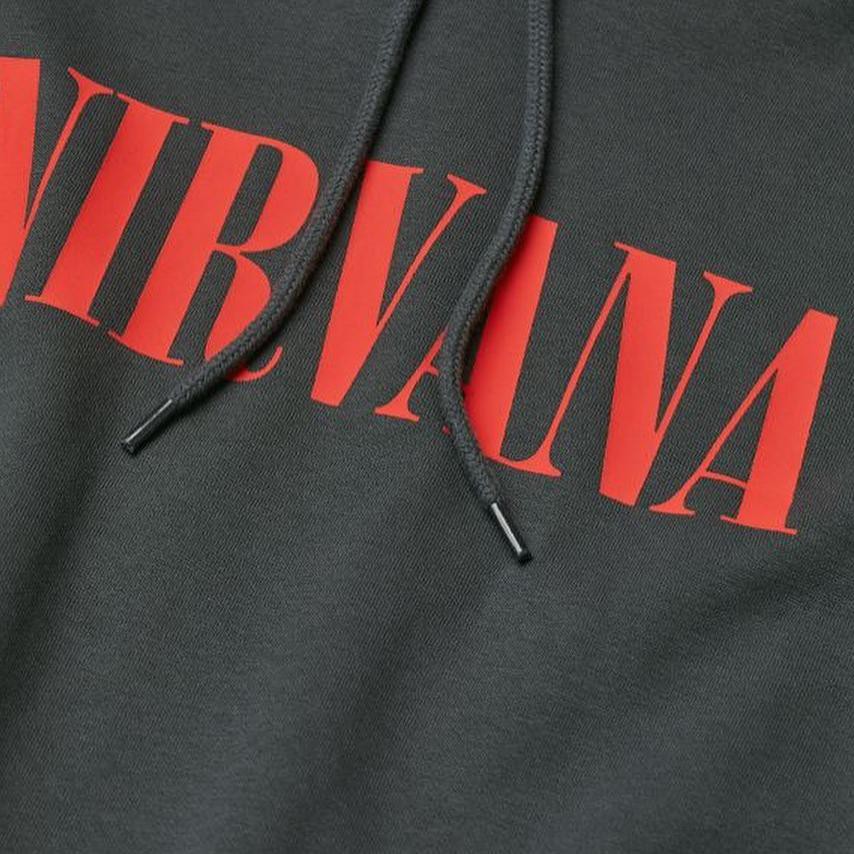 Áo Hoodie Màu Xám P-73 X Nirvana Chính Hãng