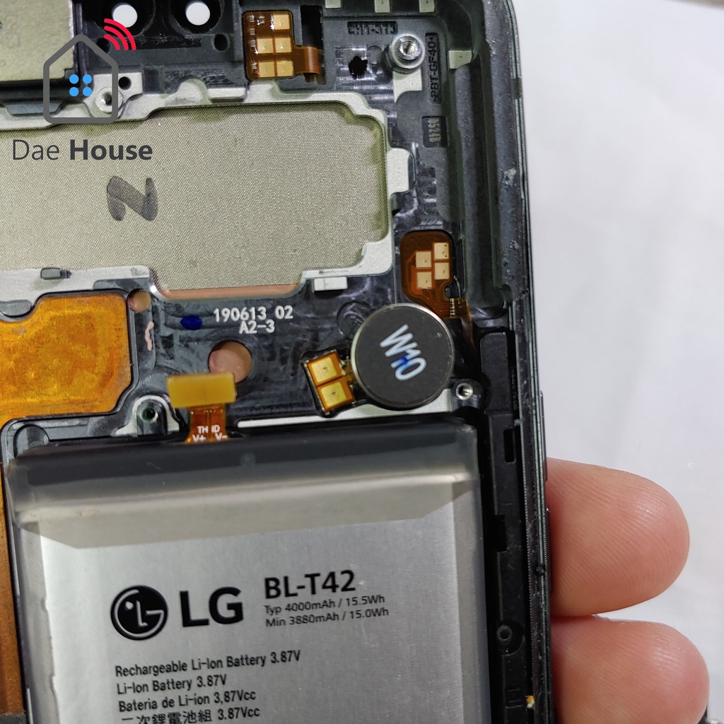Cụm phím, cáp phím tăng giảm âm lượng bóc máy LG V50