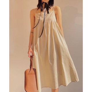 The19Club - Váy hai dây linen Lily Dress