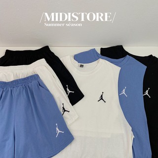 Set áo tank top short icon thể thao (823)