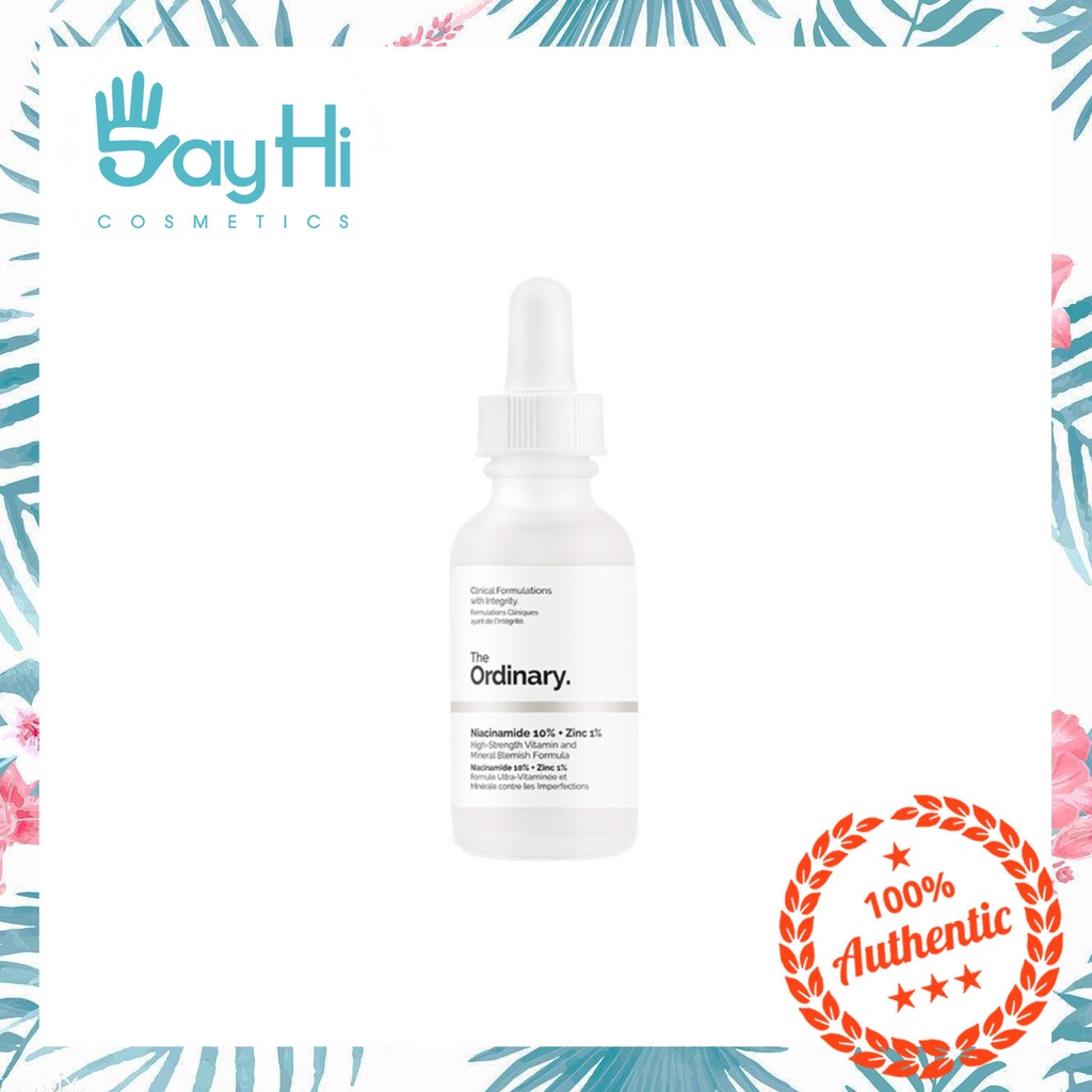 Tinh chất Niacinamide 10% + Zinc 1% - The Ordinary