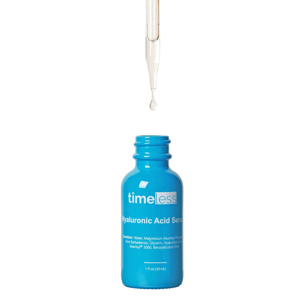 Hyaluronic Acid + Vitamin C Serum Cấp nước sáng da Timeless 30ml Chip Skincare