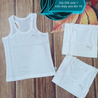 Sale lớn  ÁO ba lỗ Miatop cho bé 7_10kg