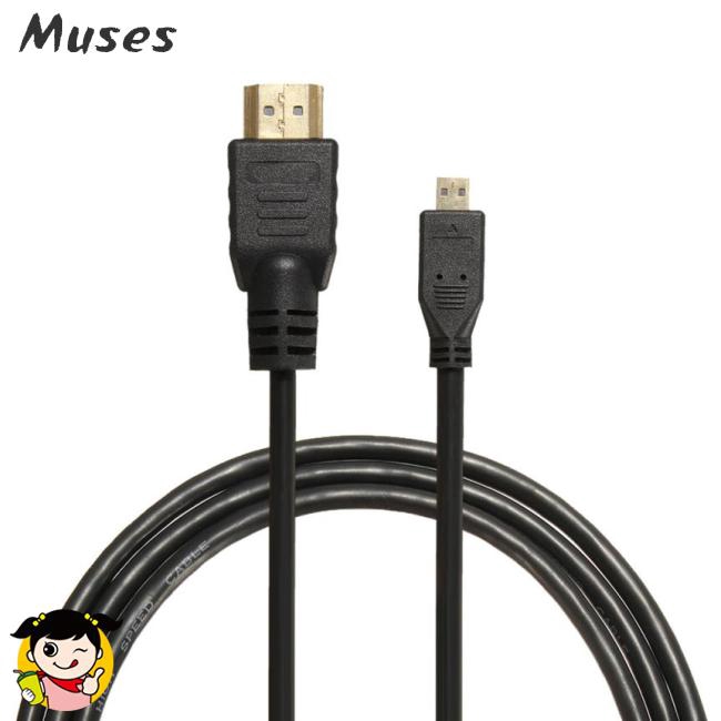 Muse07 Cáp chuyển từ Micro USB sang HDMI 1080p dài 1.8m cho HDTV