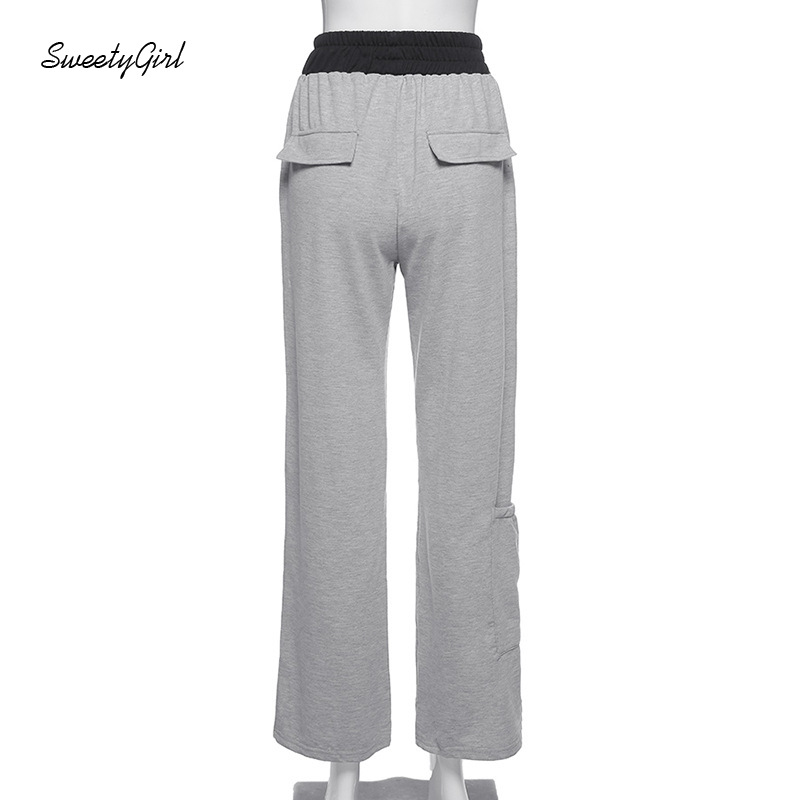 Quần dài ống rộng thời trang cá tính dành cho nữ