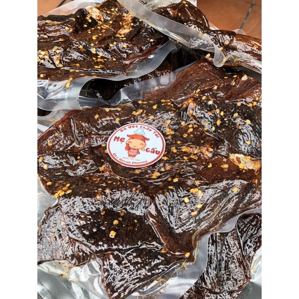 BÒ KHÔ ƯỚT CHÁY TỎI 0.2kg | BigBuy360 - bigbuy360.vn