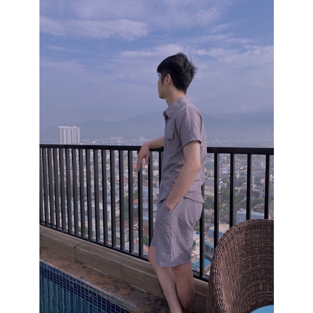 ( Ảnh Thật Tự CHỤP - Video Thật 100%) BỘ ĐŨI NAM Quần ngắn Áo Cộc ( Mát - Nhẹ - thấm hút mồ hôi - mặc Như Không)