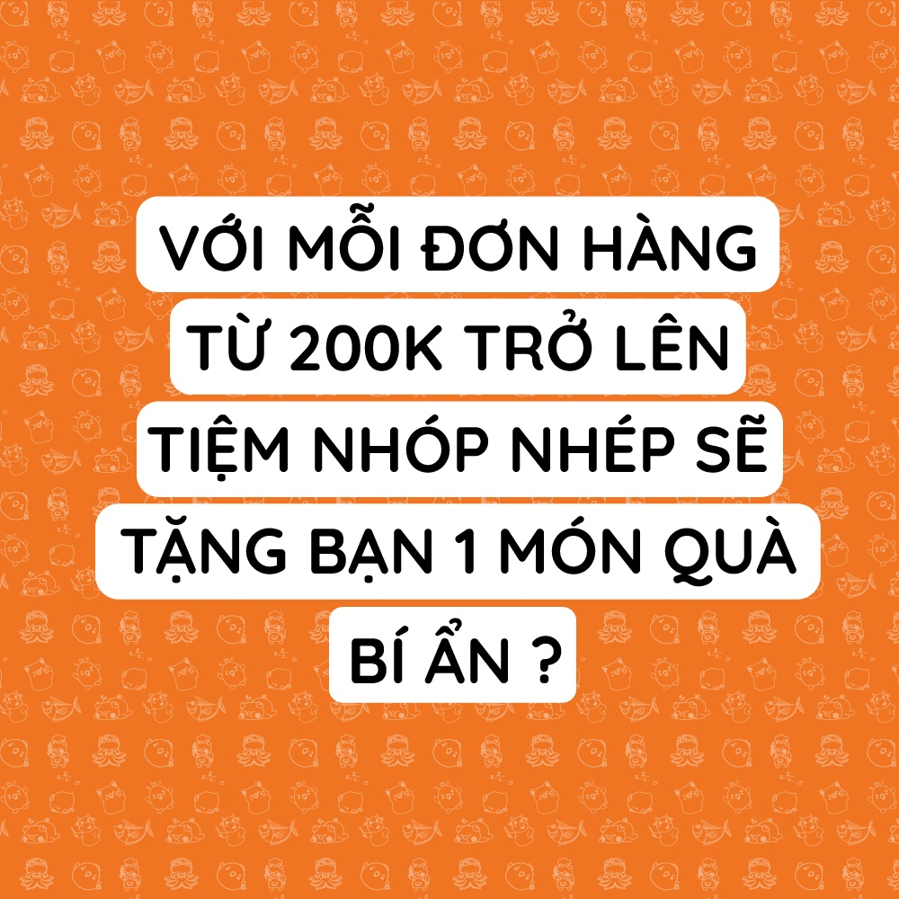 Gói quà bí mật tiệm Nhóp Nhép đồ ăn vặt Hà Nội | BigBuy360 - bigbuy360.vn