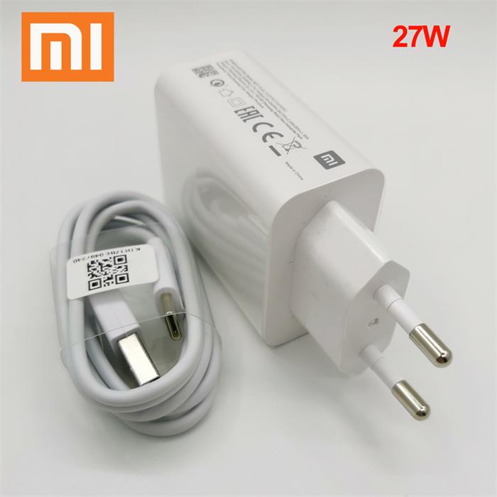 XIAOMI Củ Sạc Nhanh 27W QC 4.0 Cho Mi 9 10 9t Poco F2 pro X3 X2 Redmi 9 10X note 7 8 9 9s pro