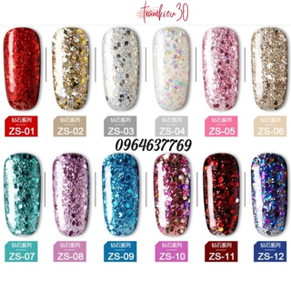 SƠN GEL AS MÃ ZS chai đen 15ml