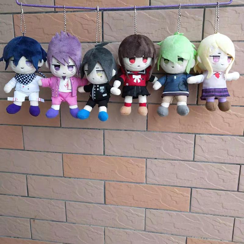 Móc Khóa Anime Danganronpa V3 Dangan Ronpa Oma Kokichi Plushie Dễ Thương