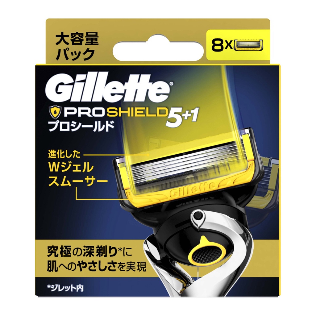 Lưỡi dao cạo râu Gillette Fusion 5+1 Proshield lá chắn chuyên nghiệp