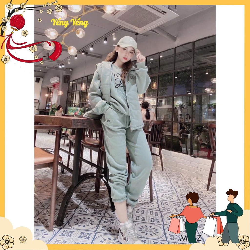 SET 3CT NỈ BÔNG NỮ LOEW - ĐEN HỒNG XANH