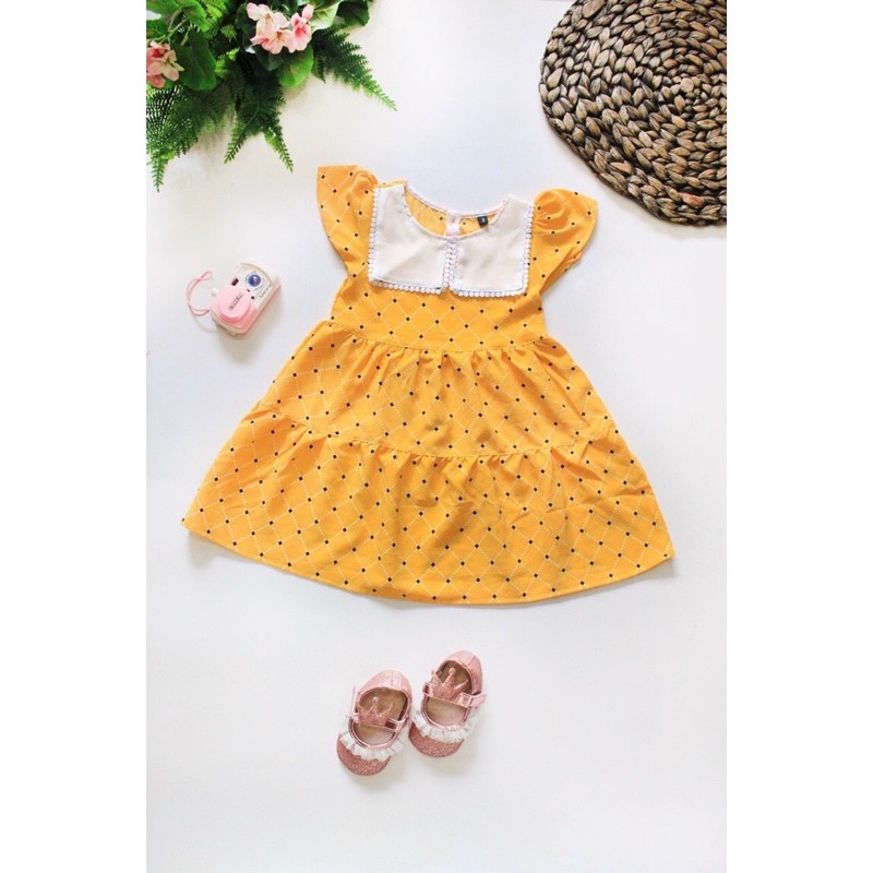 Đầm BG cổ tiểu thư 3206