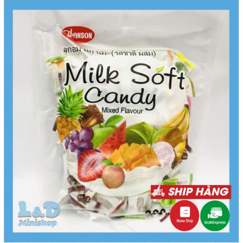 [Bán chạy] Kẹo Dẻo Thái Lan DANSON Đủ vị.