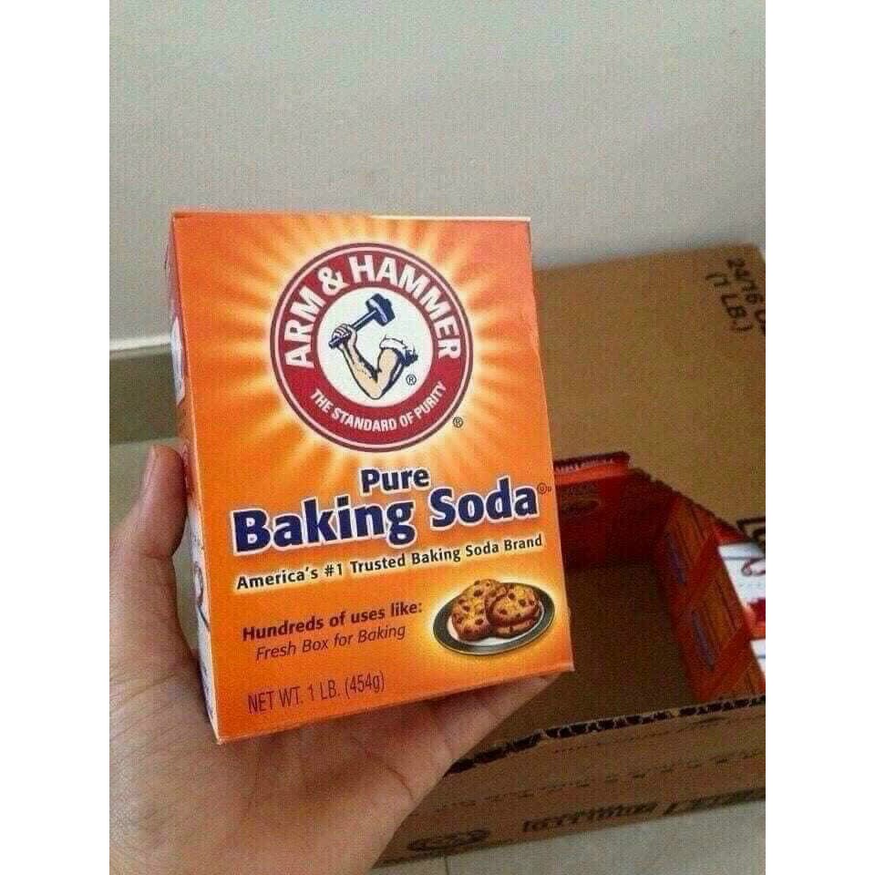 Bột Baking Soda làm trắng răng, làm bánh, tẩy tế bào chết, khử mùi hôi 500gr