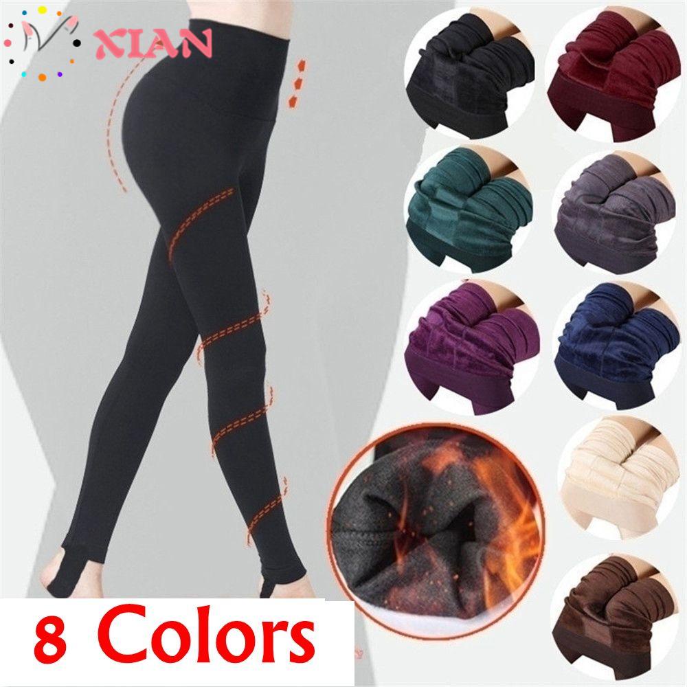 Quần Legging Co Giãn Giữ Nhiệt Thời Trang Mùa Đông