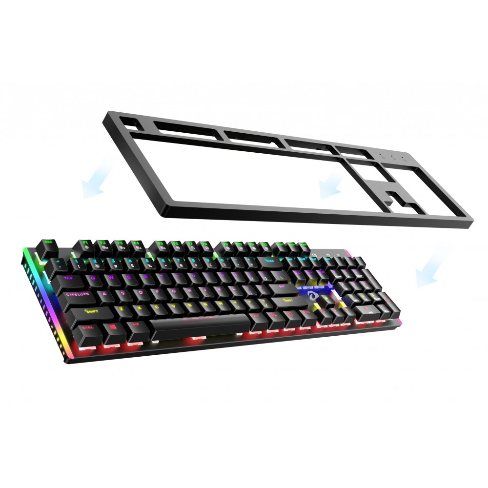 BÀN PHÍM CƠ DAREU EK520LED RGB 104 KEY ( BLUE SWITCH )