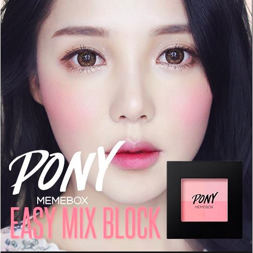 Phấn má hồng Pony Easy Mix Block