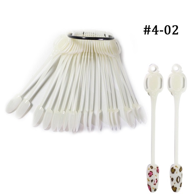 Móng que kiểu mới làm bảng màu Sơn geil và làm mẫu