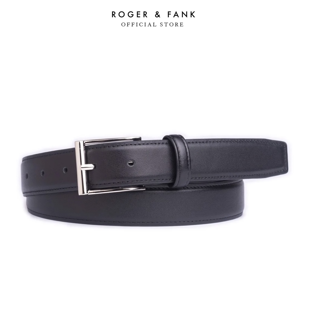 Thắt lưng da nam cao cấp Roger & Fank bản 30mm