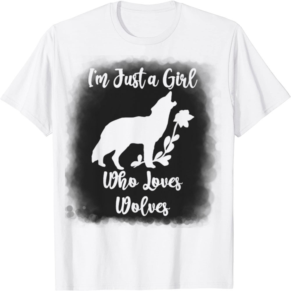 Áo Thun In Hình - IM Chỉ là một cô gái yêu Wolves Ru IM Chỉ là một cô gái yêu Wolves Ru - TH4366