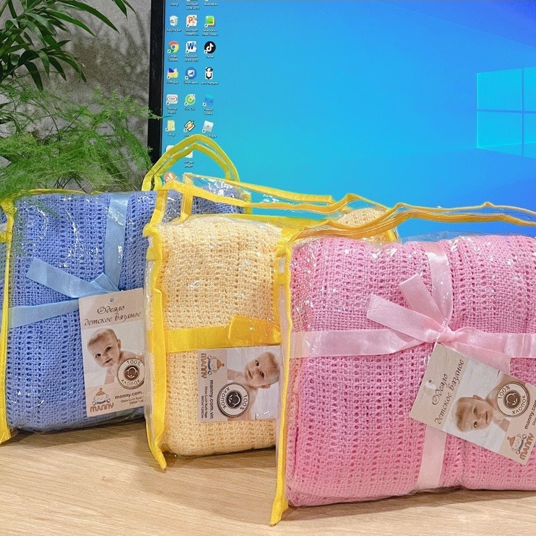 Chăn Lưới Xuất Nga / Chăn Lưới Mùa Hè Chống Ngạt Cho Bé Hàng Loại 1