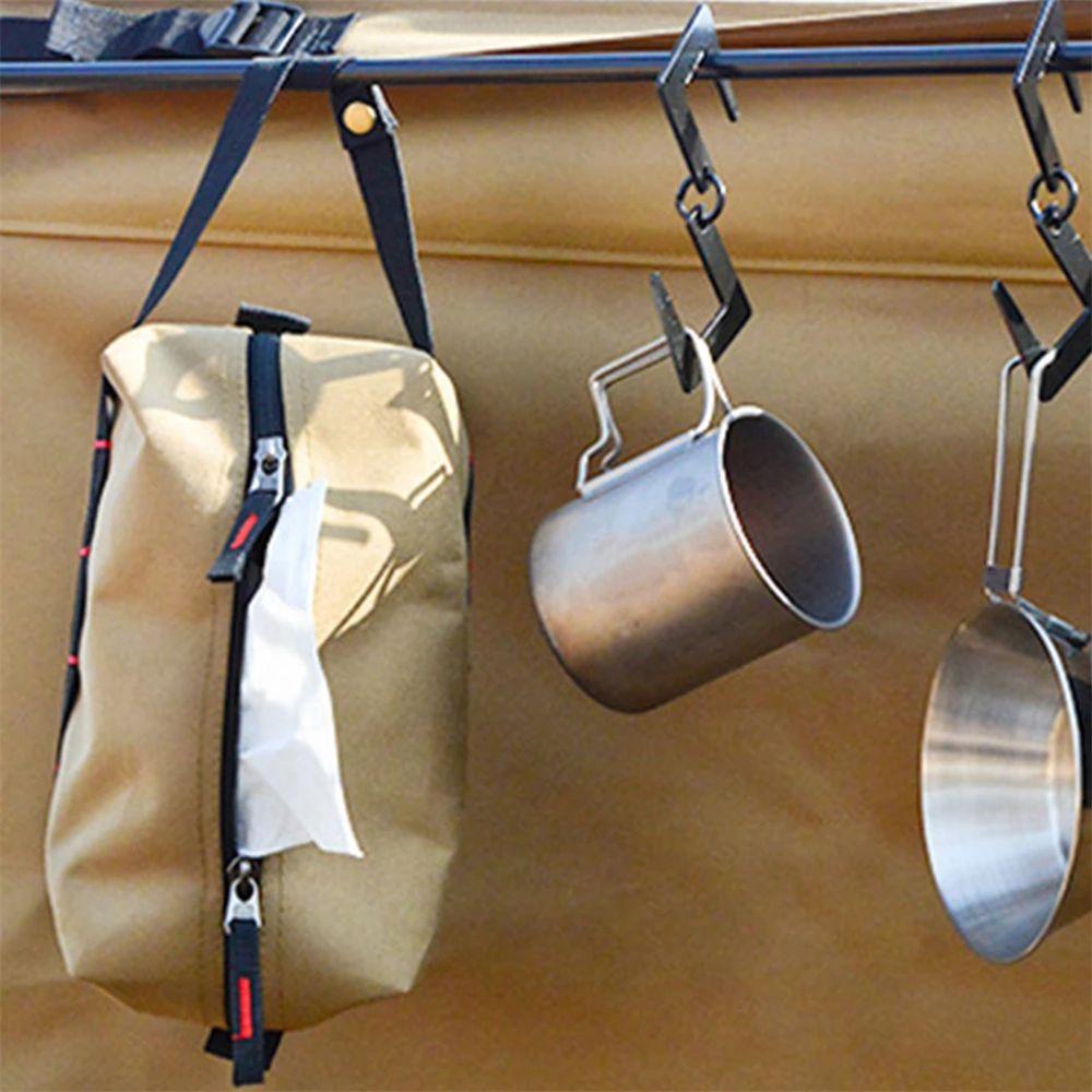 Hộp Đựng Khăn Giấy Bằng Vải Oxford Dành Cho Cắm Trại Ngoài Trời