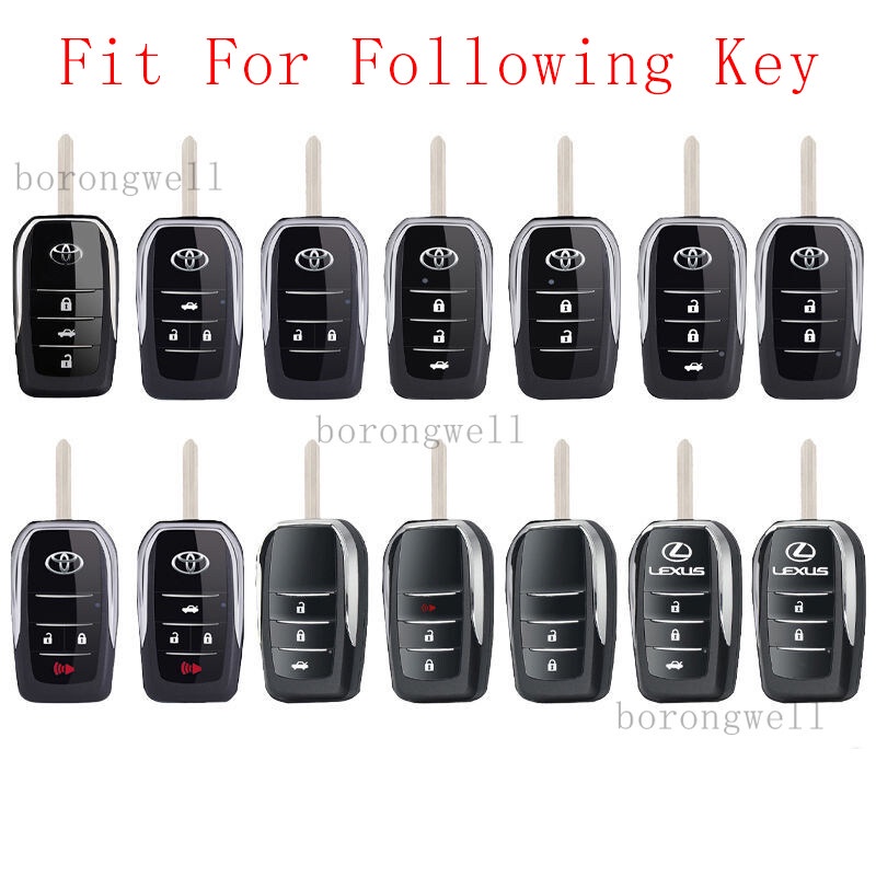 Tpu Vỏ Bảo Vệ Chìa Khóa Xe Hơi toyota Isuzu Innova Fortuner Hilux RAV4 Camry Hiac Corolla