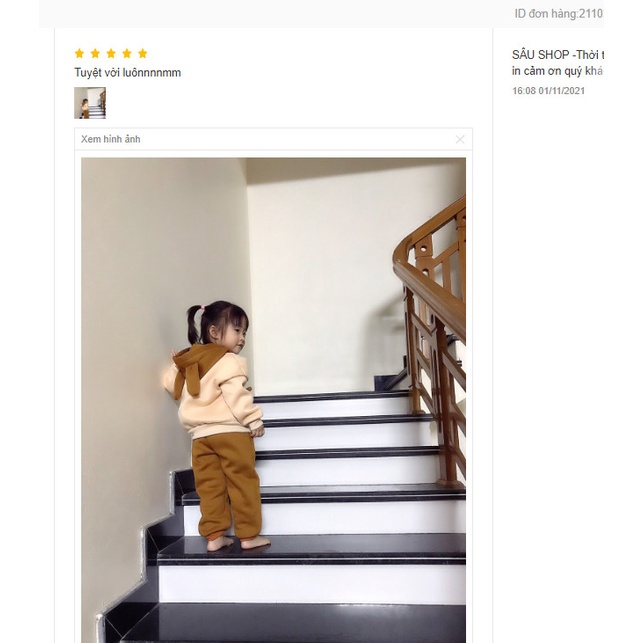 Bộ nỉ bông cho bé BINBON KIDS, bộ nỉ bé trai hình mũ tai gấu cực xinh cho bé trai bé gái từ 6- 26kg Mã NG89
