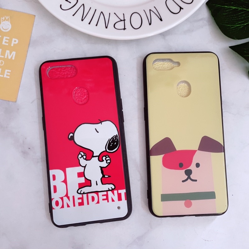 Ốp Oppo F9/A5S Viền Nhựa Dẻo Nhiều Hình Kute